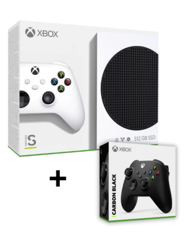 Achetez Xbox Series S Blanc 512Go avec 2 Manette - Meilleurs prix au Maroc