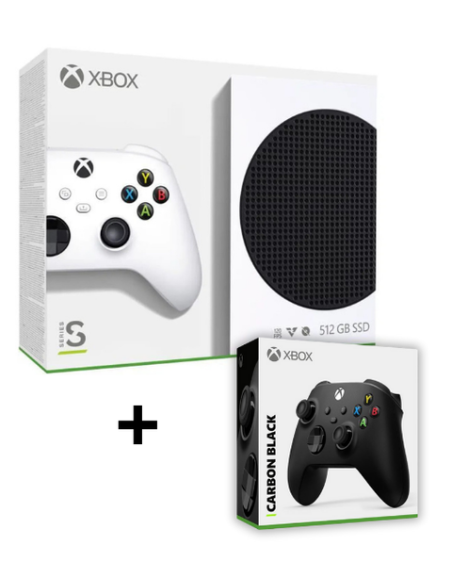 Achetez Xbox Series S Blanc 512Go avec 2 Manette - Meilleurs prix au Maroc