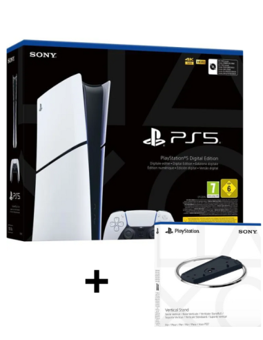 Achetez Console PS5 Slim DIGITALE + Vertical Stand PLAYSTATION 5 | Gaming Store Maroc