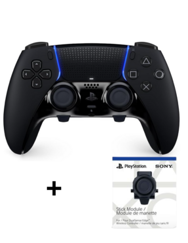 Manette Ps5 DualSense Edge Noir + Module de Joystick PS5 – Disponible au Maroc