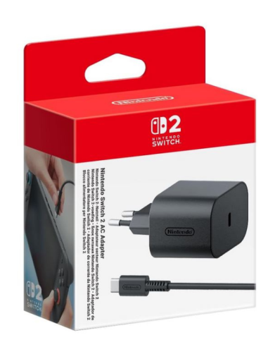 Adaptateur secteur Nintendo Switch 2 – Chargeur officiel USB-C | Maroc