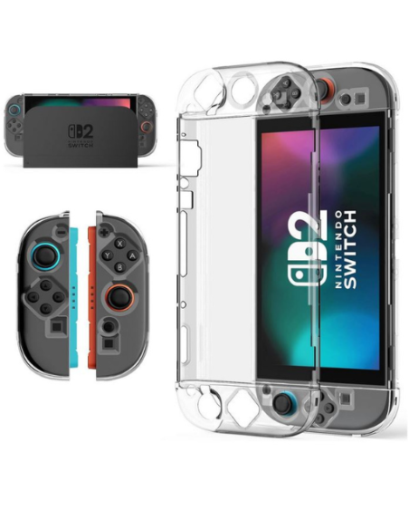 Coque Protection Transparent Pour Nintendo SWITCH 2 | Gaming Store Maroc