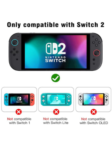 Coque Protection Transparent Pour Nintendo SWITCH 2 | Gaming Store Maroc