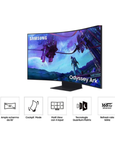 Écran Gaming PC Odyssey Ark 2nd Gen 55" G97NC - Gaming Store Maroc