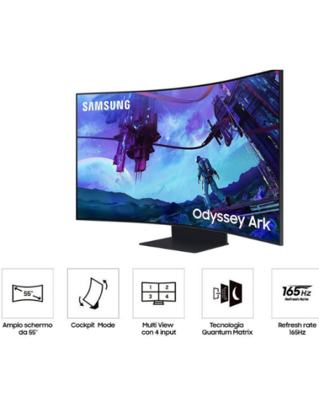 Écran Gaming PC Odyssey Ark 2nd Gen 55" G97NC - Gaming Store Maroc