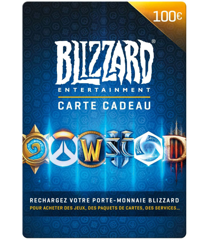 Carte Cadeau Blizzard 100€