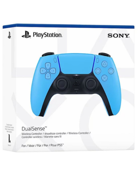 Manette PlayStation 5 officielle DualSense Bleu Ciel - Gaming Store Maroc