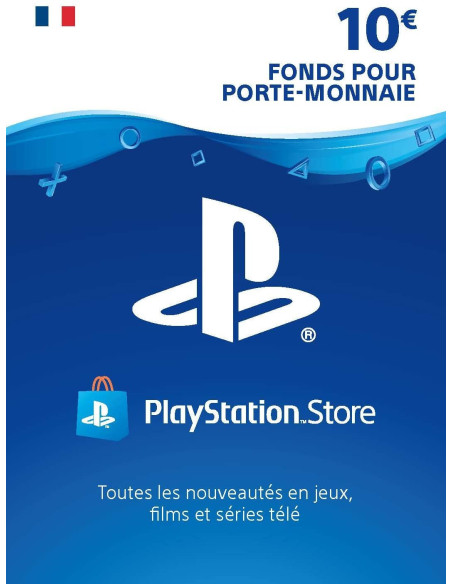 Carte PlayStation Network (PSN) 10€ FR - Prix Maroc