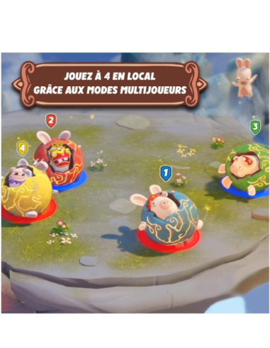 LES LAPINS CRETINS PARTY OF LEGENDS SWITCH - Gaming Store Maroc