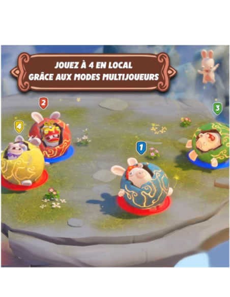 LES LAPINS CRETINS PARTY OF LEGENDS SWITCH - Gaming Store Maroc