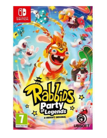 LES LAPINS CRETINS PARTY OF LEGENDS SWITCH - Gaming Store Maroc