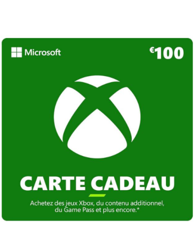 Carte Cadeau Xbox Live 100€ Maroc | Code Microsoft Officiel