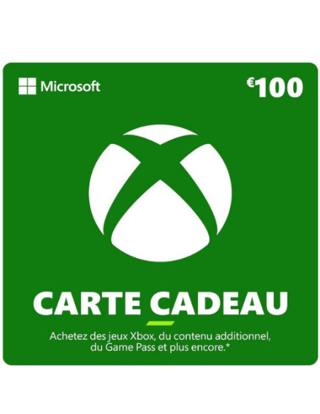 Carte Cadeau Xbox Live 100€ Maroc | Code Microsoft Officiel