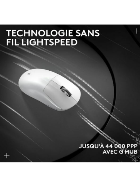 Logitech G PRO X SUPERLIGHT 2 Blanche | Souris Gaming Maroc
