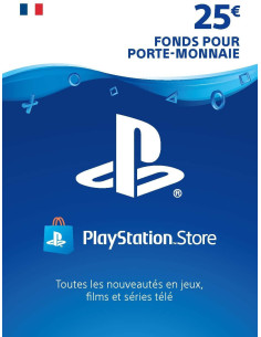 Carte PlayStation Network (PSN) 25€ FR - Prix Maroc
