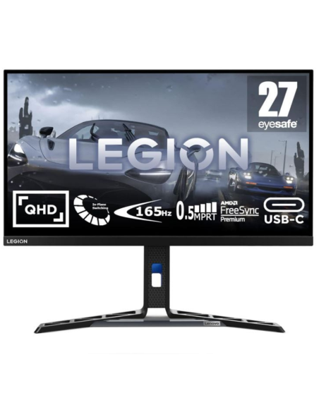 Écran Gaming "27" Lenovo "2K QHD, IPS, 180Hz, 0.5ms" - Gaming Store Maroc