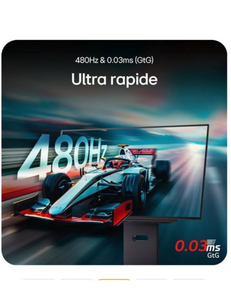 Ecran PC LG "2.5K - 2560 x 1440" OLED 480 Hz | Gaming Store Maroc