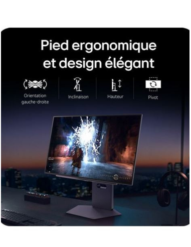 Ecran PC LG "2.5K - 2560 x 1440" OLED 480 Hz | Gaming Store Maroc