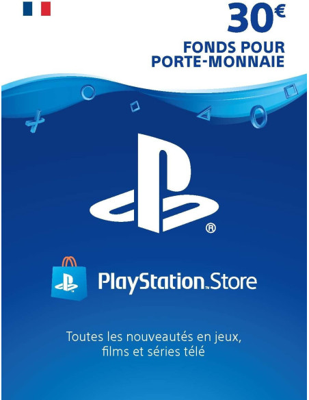 Carte PlayStation Network (PSN) 30€ FR au Maroc