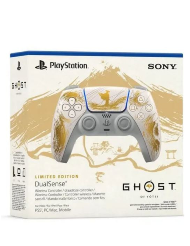 Manette PS5 DualSense Ghost of Yotei Gold – Gaming Store Maroc