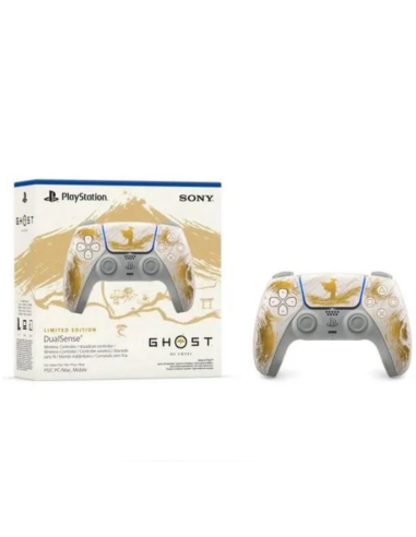 Manette PS5 DualSense Ghost of Yotei Gold – Gaming Store Maroc