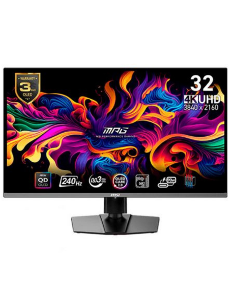 Moniteur MSI MPG 321URX 32 pouces 4K,QD-OLED 240 Hz  | Meilleurs Prix au Maroc