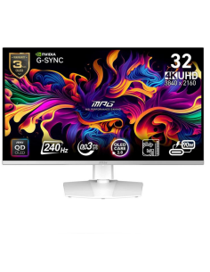 Moniteur gaming MSI MPG 321URXWDE QD-OLED (31.5") 4K Ultra HD | MSI MAROC