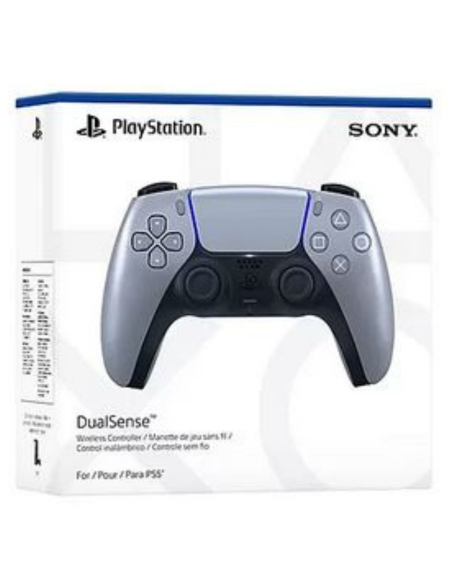 Manette PS5 DualSense Sterling Silver au Maroc | Officielle Sony