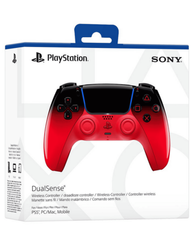 Manette sans fil DualSense® Techno Red PS5 – Manette originale Sony au Maroc