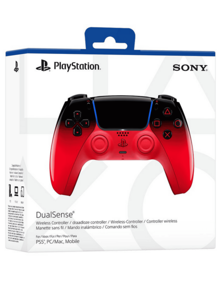 Manette sans fil DualSense® Techno Red PS5 – Manette originale Sony au Maroc