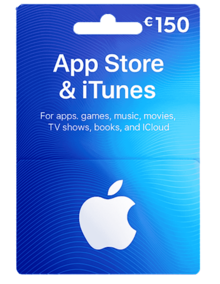 Carte Cadeau iTunes 150€ au Maroc | Achat immédiat & Livraison rapide