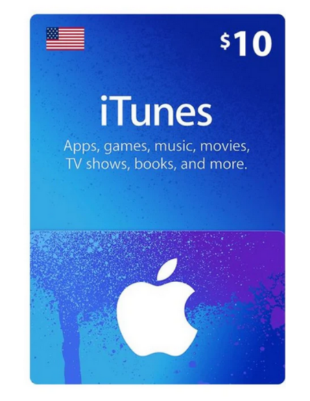 Apple iTunes Gift Card 10 USD USA | Carte Cadeau iTunes Américaine – Maroc