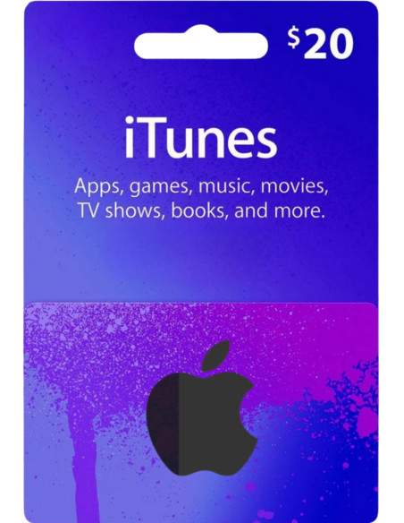 Apple iTunes Gift Card 20 USD USA | Carte Apple Digitale Maroc