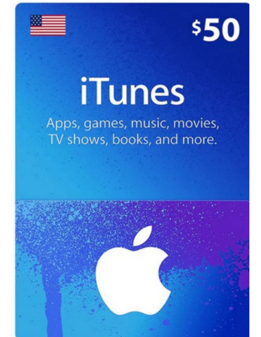 Apple iTunes Gift Card 50 USD USA Maroc – Carte Apple