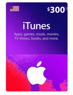 Apple iTunes Gift Card 300 USD USA | Carte Apple Digitale Maroc