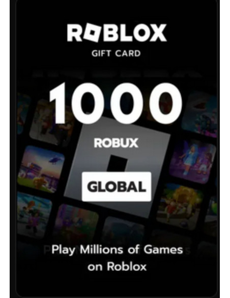 Acheter 1000 Robux Roblox – Code Instantané (Maroc & Global)