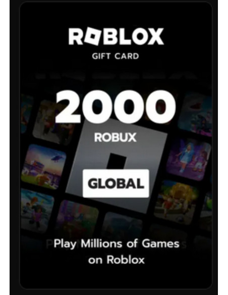 Acheter 2000 Robux Roblox – Code Instantané (Maroc & Global)