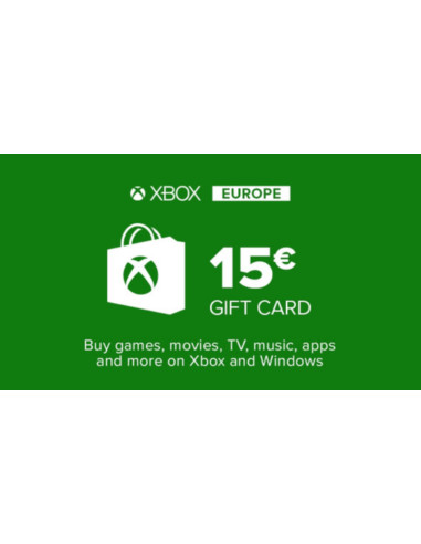 Carte Cadeau Xbox Live 15euro – Maroc | Code Microsoft Officiel