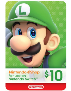 Nintendo eShop Gift Card $10 USA | Achat Maroc Instantané