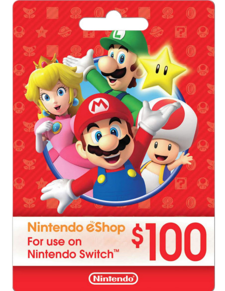 Nintendo eShop Gift Card 100$ USA | Achat Maroc Instantané