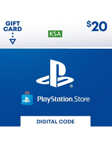 PlayStation Network Gift Card 20 USD Arabie Saoudite – Gaming Store Maroc