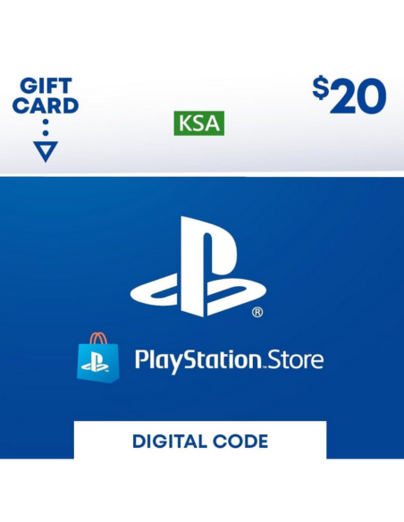 PlayStation Network Gift Card 20 USD Arabie Saoudite – Gaming Store Maroc