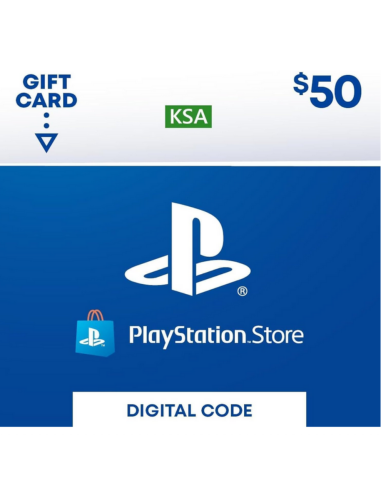PlayStation Network Gift Card 50 USD Arabie Saoudite – Code PSN KSA Digital-Maroc