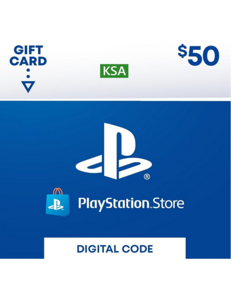 PlayStation Network Gift Card 50 USD Arabie Saoudite – Code PSN KSA Digital-Maroc