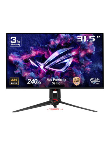 🖥️ ASUS ROG Swift OLED PG32UCDMR – Écran Gaming 32” QD-OLED 4K 240Hz |Prix Maroc