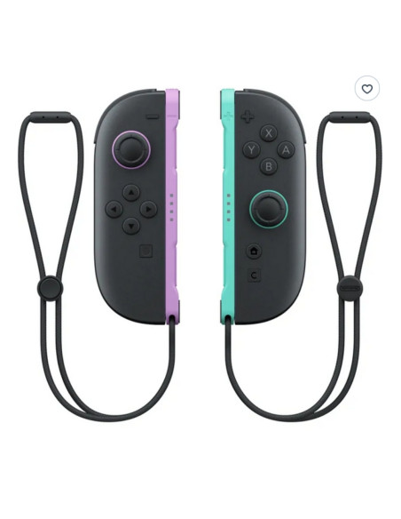 Paire de Manettes Joy-Con 2 Violet Clair & Vert Clair pour Nintendo Switch 2 – Maroc