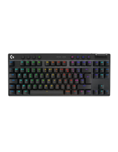 Clavier Gaming Mécanique Sans Fil AZERTY Logitech G PRO X TKL Lightspeed Noir – Prix Maroc