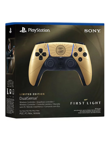 Manette PS5 DualSense® Édition Limitée 007™ First Light |Sony Maroc