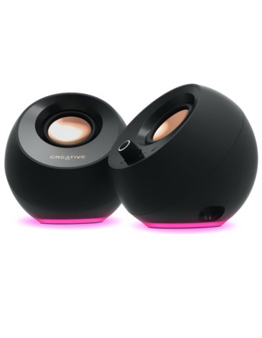 Creative Pebble Pro Bluetooth 5.3 RGB – Haut-parleurs PC USB-C | Prix Maroc