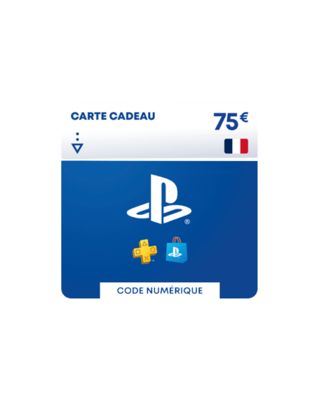 Carte PSN 75 EUR (France) – Code PlayStation Network France | Livraison Instantanée au Maroc